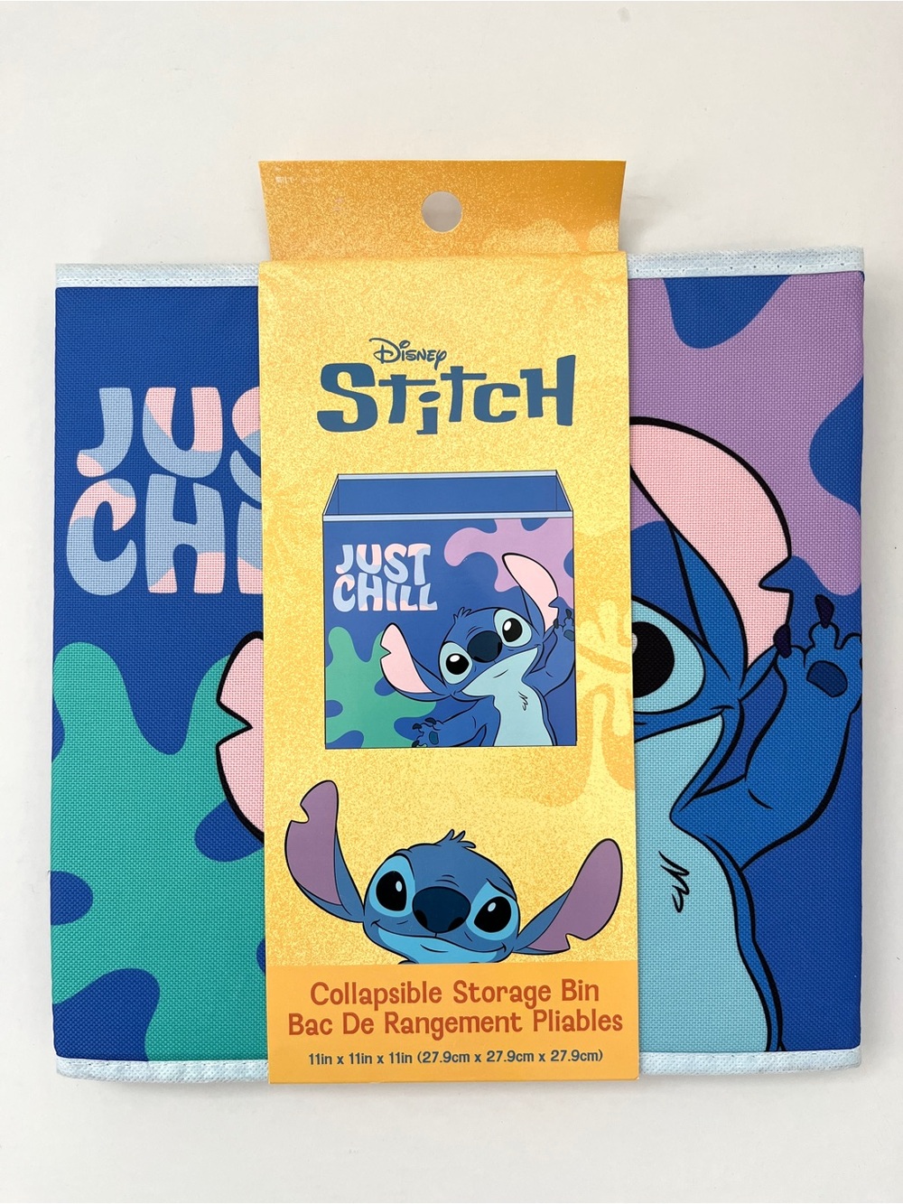 Brand New Disney Stitch Collapsible Storage Bin